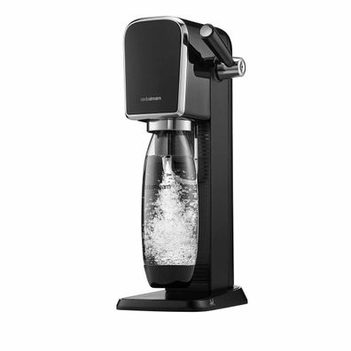 Sodastream ART Wassersprudler schwarz, Edelstahl
