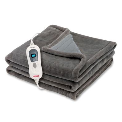 Elektrische Decke UFESA SOFTY FLEECE 150x100 cm Grau