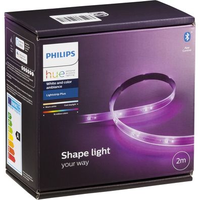 Lightstrip Philips Hue White & Col. Amb. 2m, dimmbar, 16 Mio Farben