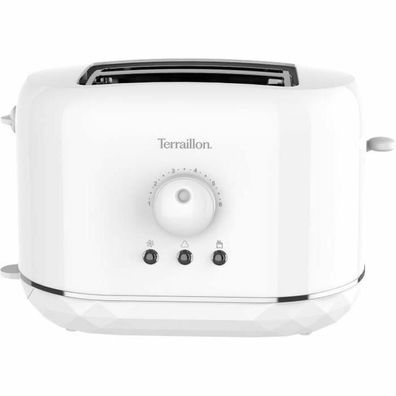 Toaster Terraillon Weiß mit 2 breiten Schlitzen