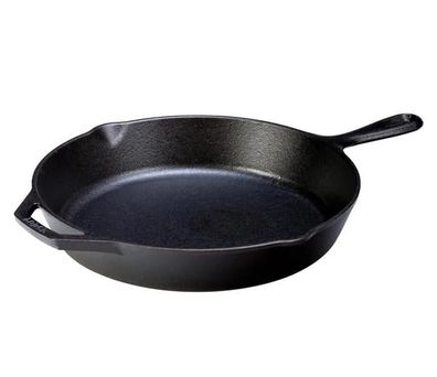 Pfanne Lodge aus Gusseisen mit Griff ß 30 cm