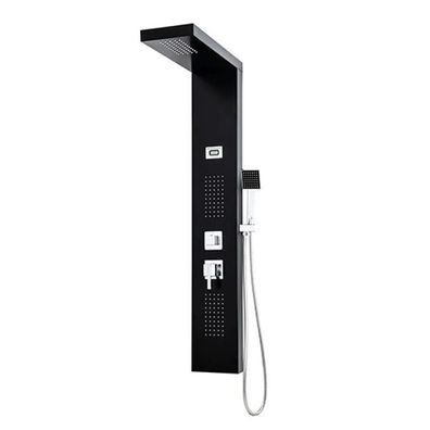 Duschsäule Rousseau Hydromassage Schwarz