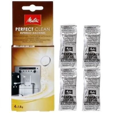 Entkalkungstabletten Melitta fér Kaffeemaschinen, 4 Stéck
