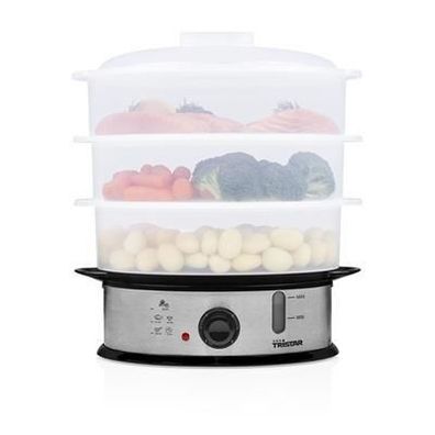 Dampfgarer Tristar BPA-frei, 3 Körbe, 11 L, 1200 W