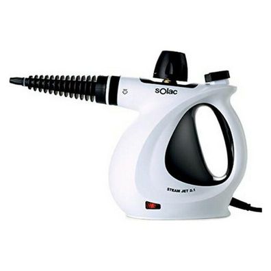 Dampfreiniger Handgerät Solac Ergonomisch 1050W Weiß