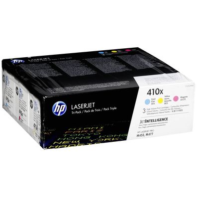 Original HP Toner CF252XM (410X) Multipack tricolore
