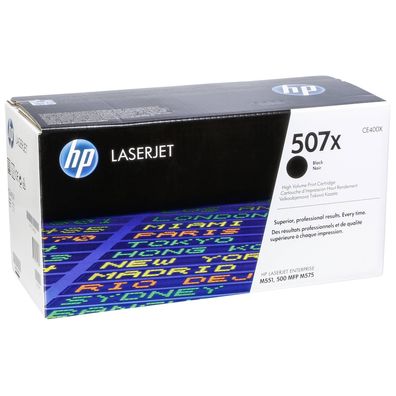 Toner HP 507X (CE400X) Schwarz - Hohe Kapazität