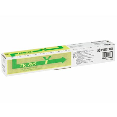 Toner Kyocera TK-895Y Gelb - Kapazität 6.000 Seiten