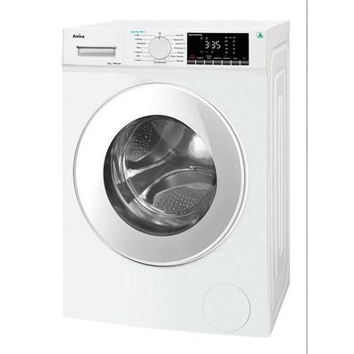 Frontlader Waschmaschine Amica 8 kg, 1400 U/min, weiß