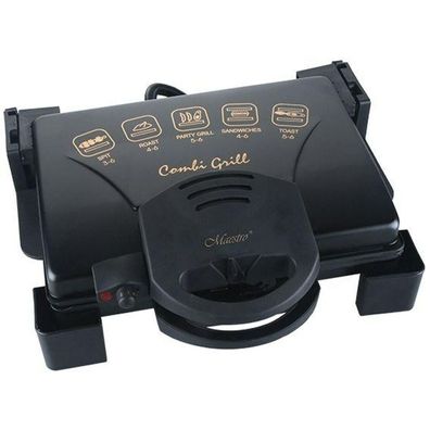 Kontaktgrill Maestro 1900W, schwarz