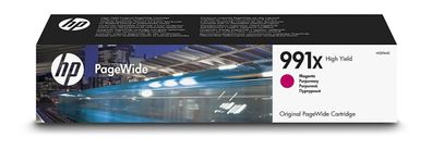 Tintenpatrone HP 991X - Hohe Ergiebigkeit Magenta 187 ml