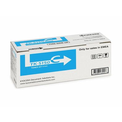 Toner Kyocera TK-5150C - Cyan - Kapazität: 10.000 Seiten