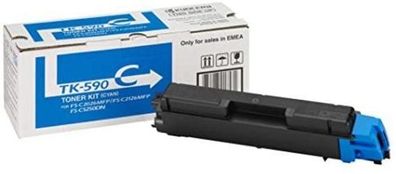 Toner Kyocera TK-590C Cyan - Original - 5.000 Seiten