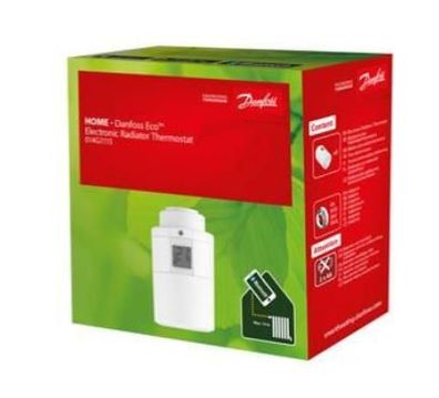 Heizkörperthermostat Danfoss Eco kabellos Bluetooth RAL 9016