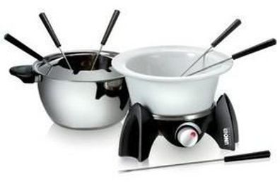 Fonduegerät Unold Multifunktional fér 6 Personen, schwarz