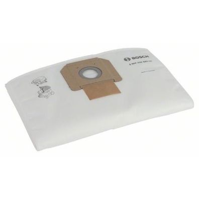 Staubsaugerbeutel Bosch aus Vliesstoff, weiß, 5er Pack
