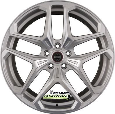4x Momo RF04 hybrid silver 10x20 ET40 - LK5/112 ML66.6 Felge Alu