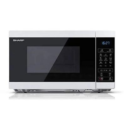 Mikrowelle Sharp 20 Liter 800 Watt Blau-Weiß