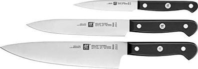 Kéchenmesser Set Zwilling Gourmet 3-teilig schwarz