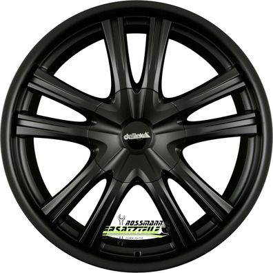 4x Delta 4X4 Lander12 matt black 9x20 ET45 - LK6/114.3 ML66.1 Felge Alu
