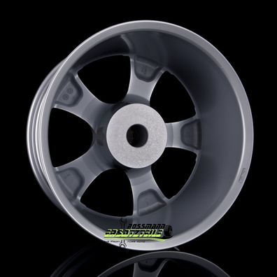 4x Delta 4X4 Sins shiny silver 9x20 ET25 - LK6/139.7 ML106.1 Felge Alu