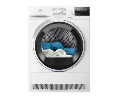 Wäschetrockner Electrolux mit Wärmepumpe, 8 kg, weiß