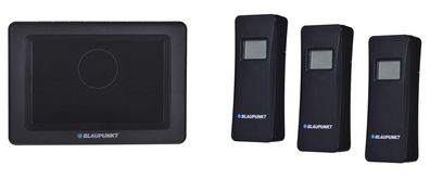 Wetterstation Blaupunkt WS40BK mit LCD-Farbdisplay