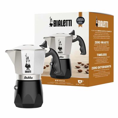 Kaffeekocher Bialetti New Brikka 4Tz Aluminium