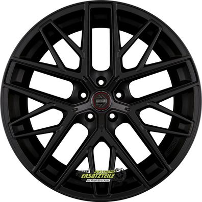 4x Momo RFX01 sandblast black 9x22 ET32 - LK5/112 ML66.6 Felge Alu