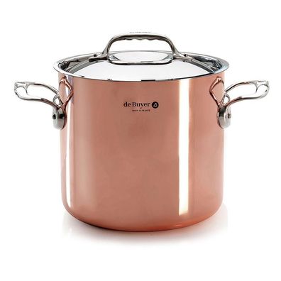 Marmite de Buyer Kupfer und Edelstahl 5,7 Liter