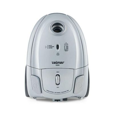 Staubsauger Zelmer mit Beutel, 800 W, weiß/grau