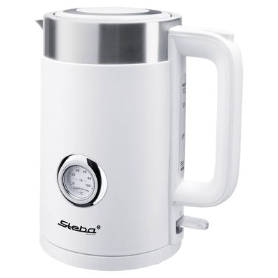 Elektrischer Wasserkocher Steba WK 10 Bianco 1,7 Liter Weiß
