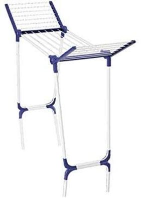Wäscheständer Leifheit Pegasus 120 Solid Compact, weiß und blau