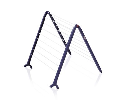 Wäschetrocknerständer Leifheit Pegasus Bath 110, klappbar, blau