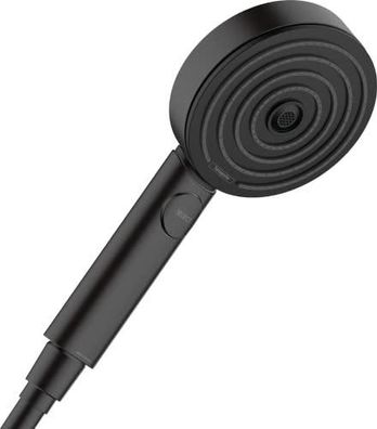 Handbrause hansgrohe Pulsify Select mit 3 Strahlarten, schwarz matt