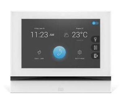 Videotérsprechanlage Commax mit 7 Zoll HD Touchscreen, weiß