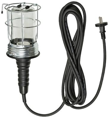 Lampe de travail Brennenstuhl Gummi-Handleuchte GH 20, 60 W, noir