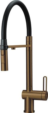 Kéchenarmatur Deante Bronze mit integriertem Filtersystem