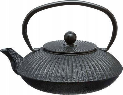 Gusseisen Teekanne Secret-de-Gourmet 0,8L Schwarz