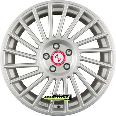 4x Etabeta Venti-R silver matt polish 9x20 ET42 - LK5/120 ML65.1 0904251204F6541