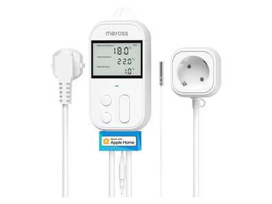 Thermostat Meross Weiß mit präziser Temperaturregelung