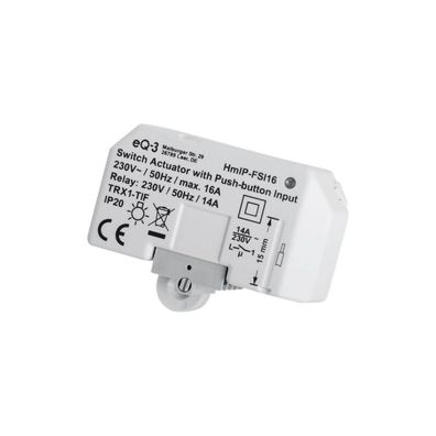 Lichtschalter Homematic IP HMIP-FSI16 Weiß