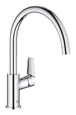 Einhandmischer Grohe BauEdge mit 360Â° schwenkbarem Auslauf