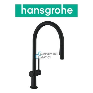Kéchenmischer Hansgrohe Talis M54 schwarz matt