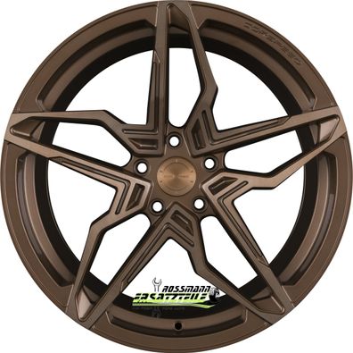 4x Corspeed Kharma higloss-bronze brushed surface 9x20 ET40 - LK5/108 ML73.1 Felge