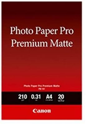 Fotopapier Canon PM-101 A2 210 g/mÂ² matt Weiß
