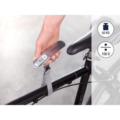 Digitale Gepäckwaage Soehnle bis 50 kg, LCD-Anzeige