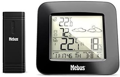 Wetterstation Mebus Funkstation mit Temperatur- und Luftfeuchtigkeitsmessung