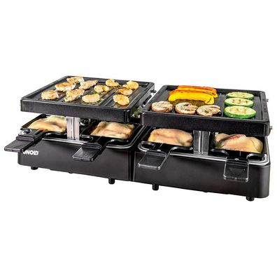 Raclette Unold Extendable, 1300 W, Schwarz