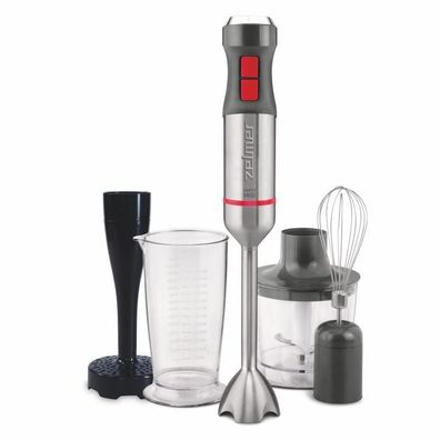 Stabmixer Zelmer 1400 W, 0,5 L, grau, ergonomisch
